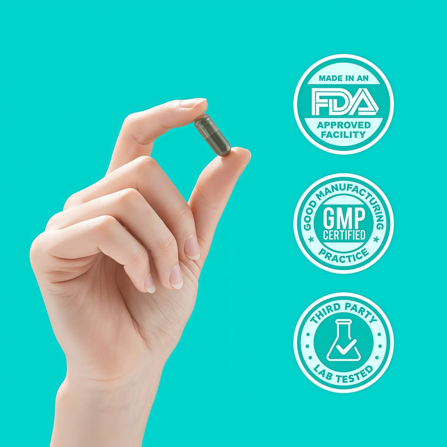 DEOS Internal Deodorant Supplement – Full Body Deodorizer for Gut Health, Skin Health, Detox & Digestion Support – Natural Odor Control Chlorophyll Pills | 30 Capsules